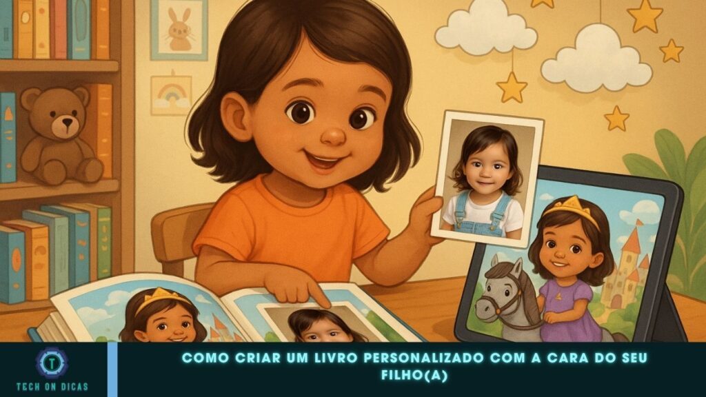 Como Criar um Livro Personalizado com a Cara do Seu Filho(a)